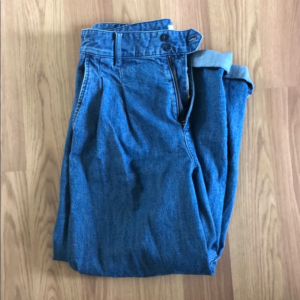Madewell Wide-Legged Jeans